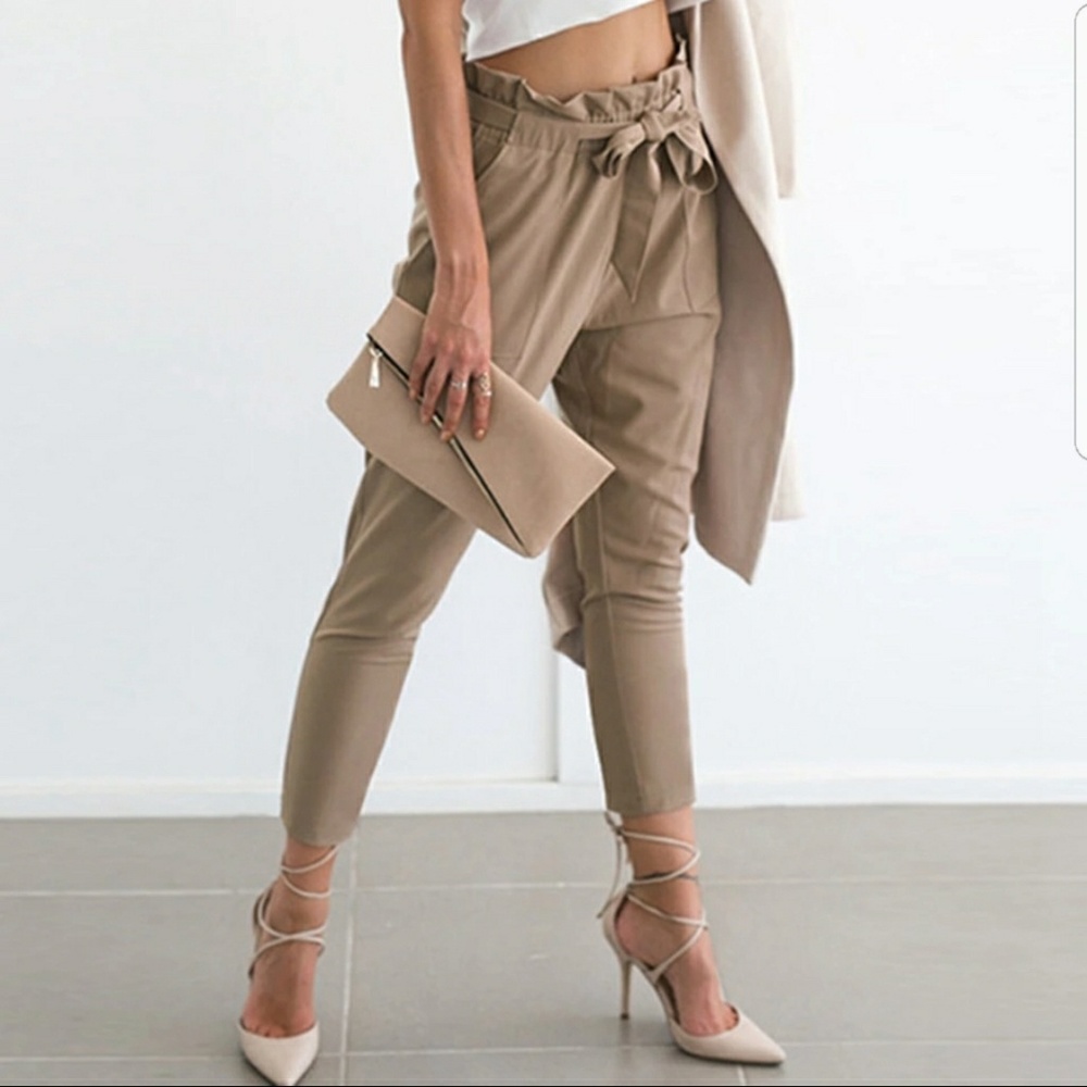 Women's Elegant High Waisted Pants